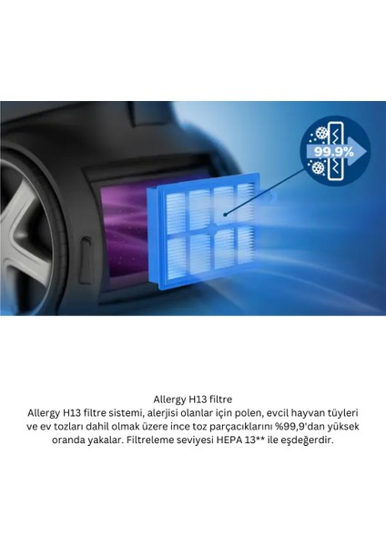 Phılıps Yüksek Emiş Gücü Toz Torbasız Elektrikli Süpürge Yeşil modelleri