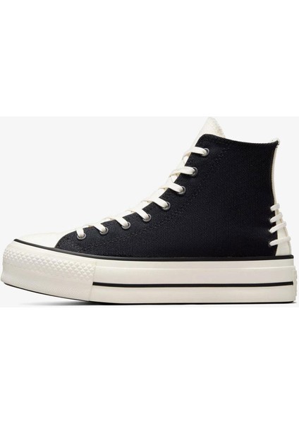 Chuck Taylor All Star Crafted Laces Lift Platform Kadın Günlük Spor Ayakkabı
