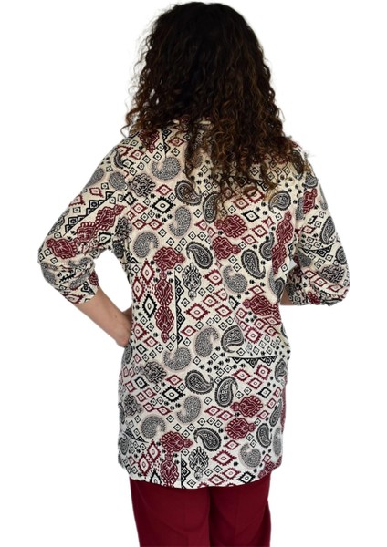 Kadın Büyük Beden Viskon Bluz BGL-ST04253 fırsatları