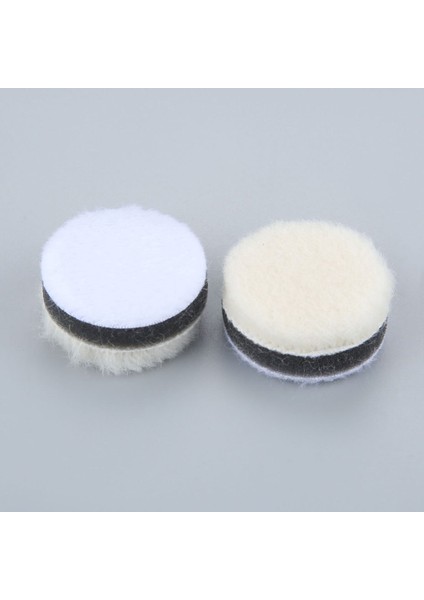 Dremel Için Cırtlı Saf Polisaj Yünü (Çap 25MM-PARLATMA) - 10 Adet