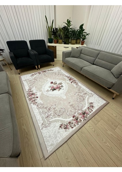 Allgelsin lastikli Mikro Polar Halı Örtüsü 4m2 160 x 230 Veya 6m2 200 x 300 HALI Kılıfı