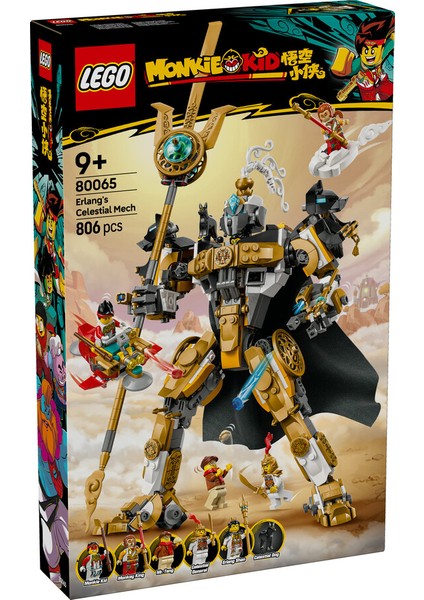 80065 Lego® Monkie Kid Erlang'ın Semavi Robotu