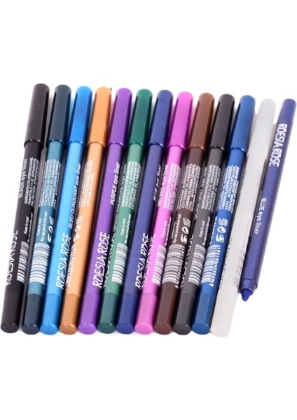 12'li Ultra Yağlı Renkli Göz Kalemi