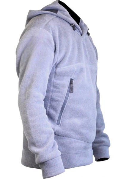 Outdoor Polar Erkek Kadın Unisex Kapşonlu Kombat Tactical Cepli Polar