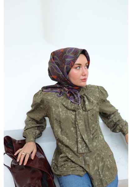 Twill Ipek Eşarp 11455-21