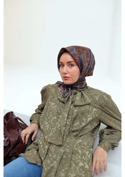 Twill Ipek Eşarp 11455-21