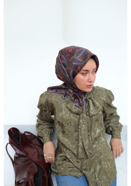 Twill Ipek Eşarp 11455-21