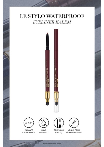 Le Stylo Ruby Fever Göz Kalemi Yoğun Pigmentli Kremsi Doku Uzun Süre Kalıcı Suya Dayanıklı