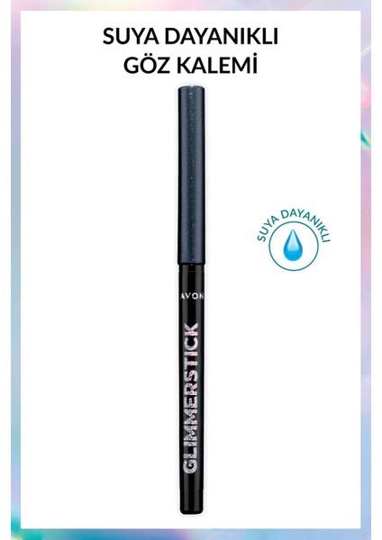 Glimmersticks Pırıltılı Asansörlü Suya Dayanıklı Göz Kalemi Smokey Diamond