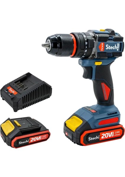 -End Akülü Darbeli Vidalama 2.0 Ah 20V SX22