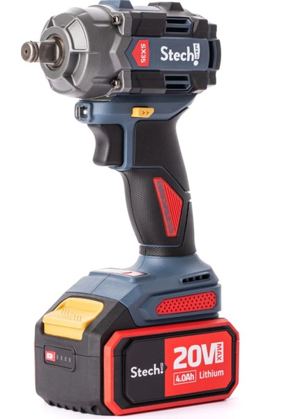 -End Akülü Darbeli Somun Sık. 4.0 Ah 20V SX35