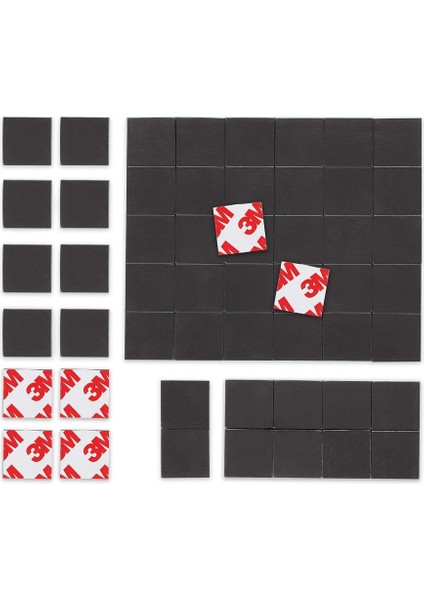 3m Yapışkanlı Etiket Magnet Tabaka Mıknatısölçü ve Adet Seçenekli