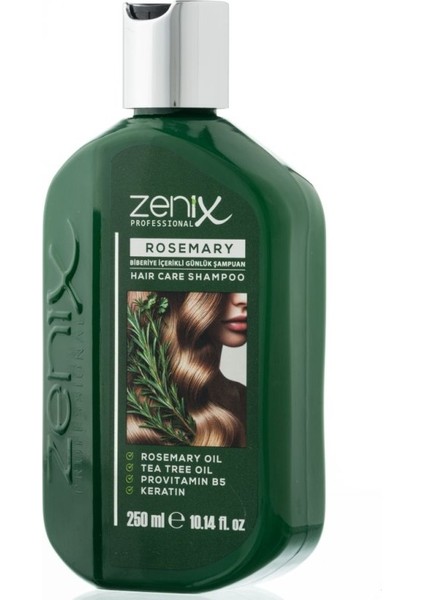 Günlük Şampuan Biberiye İçerikli 250 ml