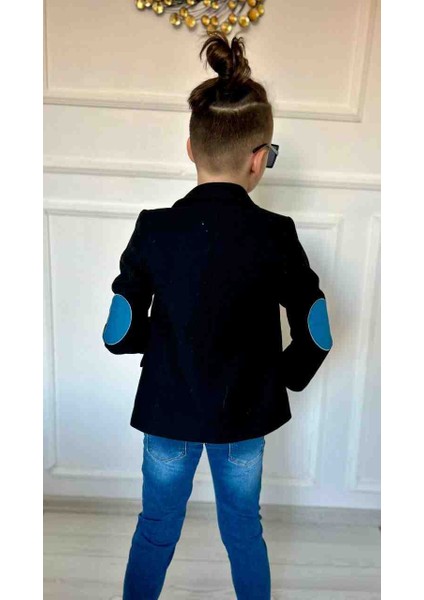 Erkek Çocuk Kot Pantalon Ceket ve Tişört Takım Bayramlık Kombin modelleri