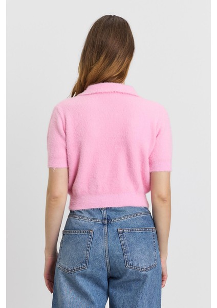 6625 Inci Detay Yumoş Kazak Pembe indirimleri