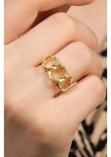 Süzme Model Yüzük 22 Ayar A080771