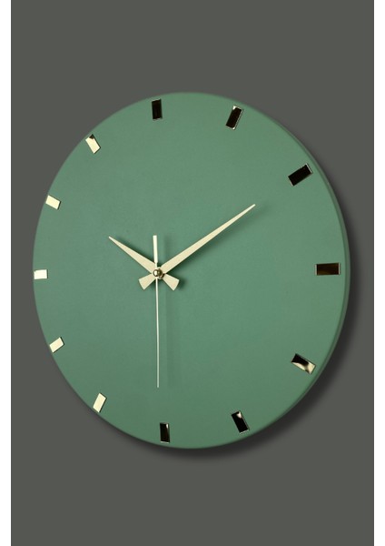Makuse Model Bohem Dekoratif Metal, Aynalı, Akar Sessiz Mekanizmalı, Duvar Saati (40*40 cm ) fırsatları