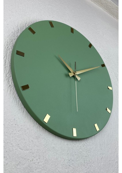 Makuse Model Bohem Dekoratif Metal, Aynalı, Akar Sessiz Mekanizmalı, Duvar Saati (40*40 cm ) indirimleri