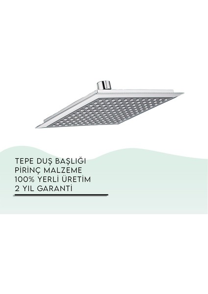 Igk Yapı - Quadro Tepe Duş Başlığı (55200)