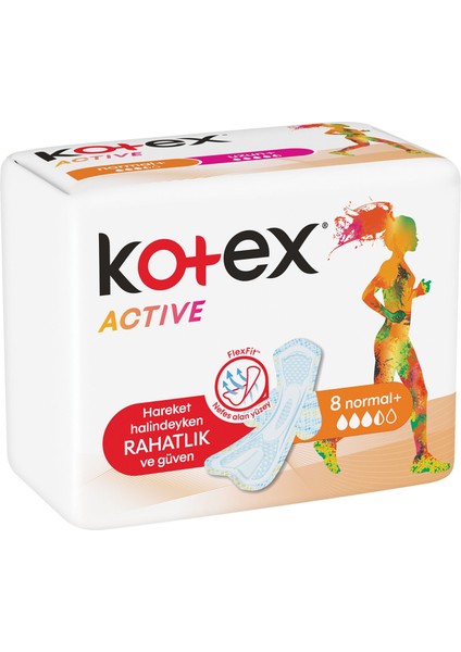 Active Tekli Normal 8'li