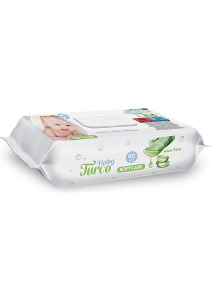 Softcare Aloeveralı Islak Havlu 90'lı