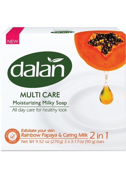 Multicare Papaya 3x90 gr