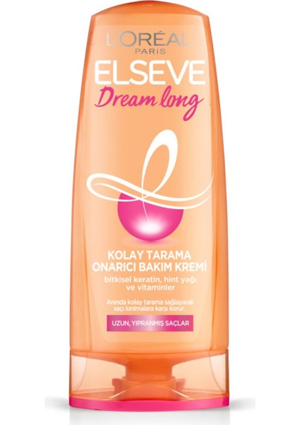 L'oreal Paris Elseve Dream Long Kolay Tarama Saç Bakım Kremi 360 ml