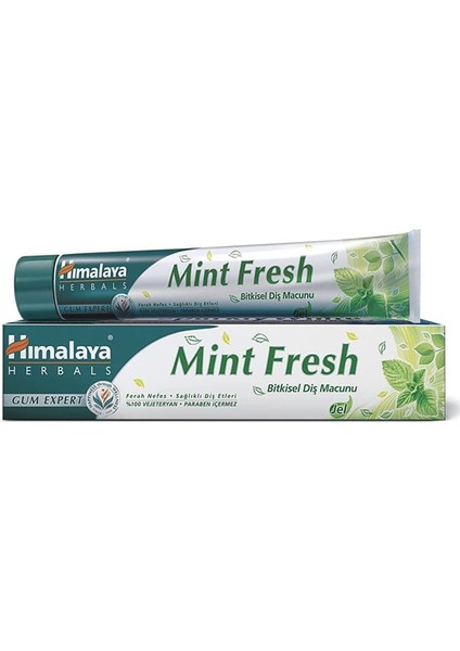 Mınt Fresh Bitkisel Diş Macunu 75 ml