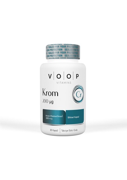 Krom 30 Kapsül