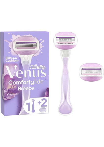 Comfortglide Breeze Tıraş Makinesi + 2 Adet Yedek Başlık