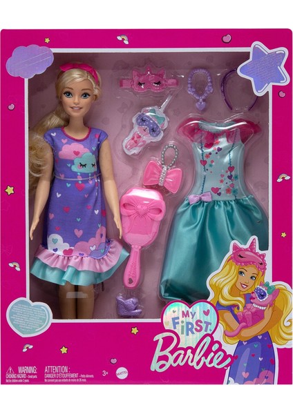 My First Barbie Ilk Bebeğim Barbie Delüks Bebek
