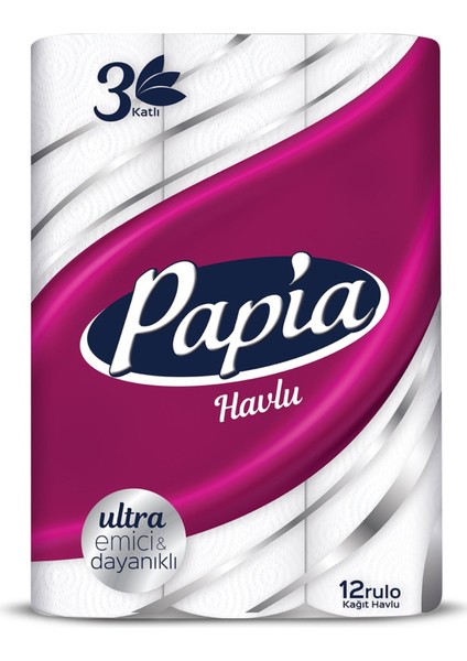 Havlu 12'li 3 Katlı