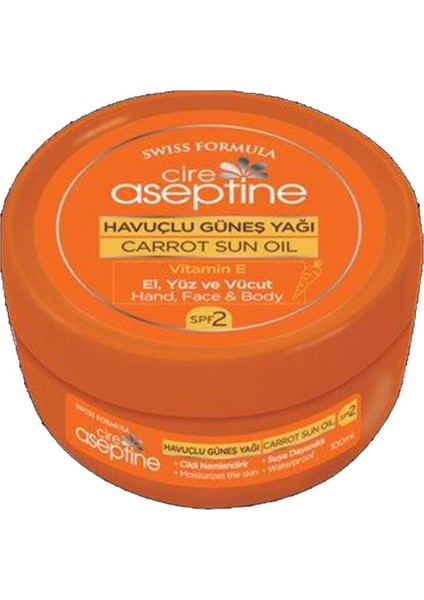 Havuçlu Güneş Yağı 100 ml