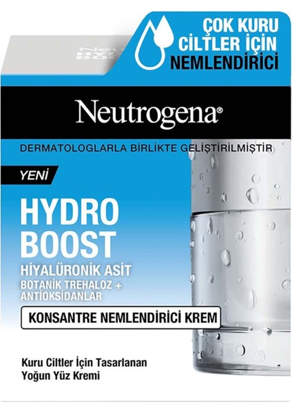 Hydro Boost Konsantre Nemlendirici Krem 50 ml