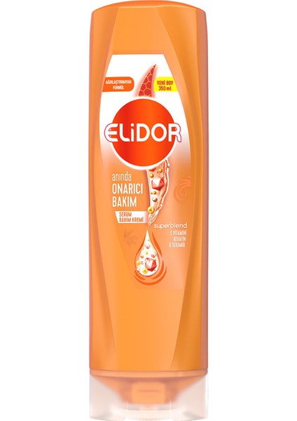 Superblend Serum Saç Bakım Kremi Anında Bakım C Vitamini Keratin & Seramid 350 ml