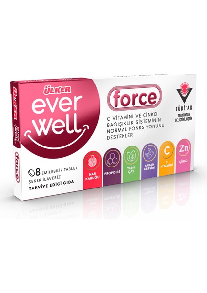 Everwell Defence Çiğneme Tableti 1 Kutu 13.6 G