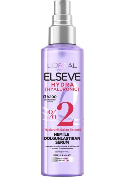 L'oréal Paris Elseve Hydra Nem ile Serum 150 ml