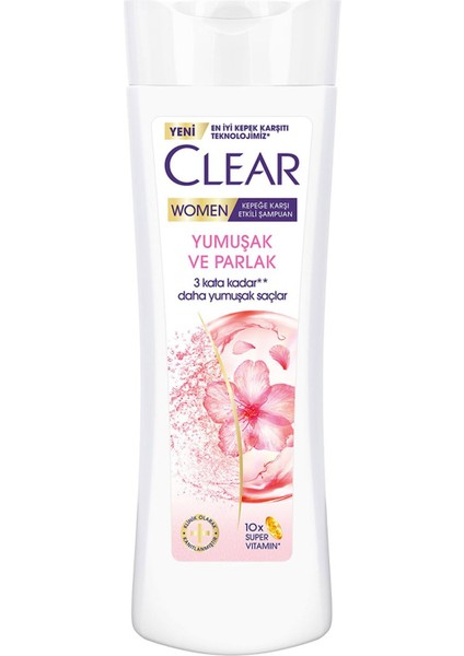 Women Şampuan Yumuşak Parlak Kiraz Çiçeği Esansı & Keratin 350 ml