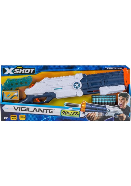 x Shot Vigilante Atış Silahı + 24 Adet Sünger
