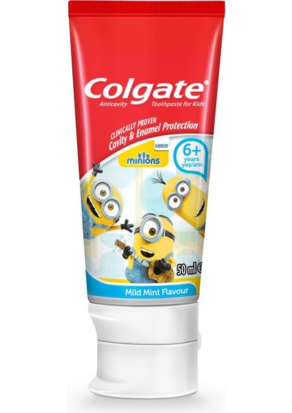 Minions Çocuk Diş Macunu 50 ml