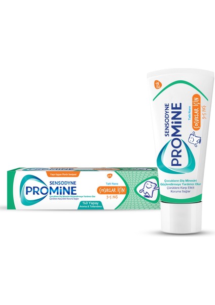 Sensoyne Promine Kids 3-5 Yaş Diş Macunu 50 ml
