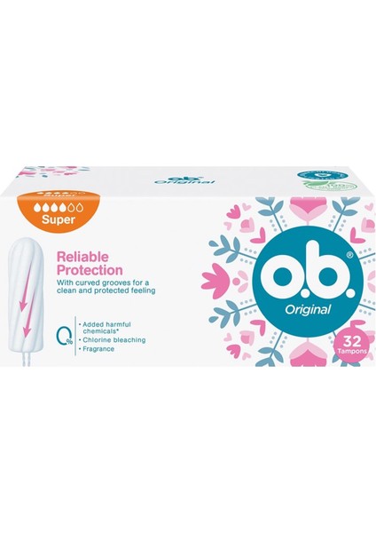 O.B Super Tampon 32'li