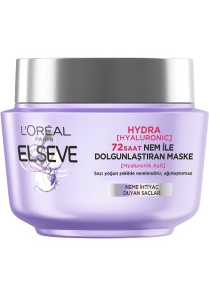 L'oréal Paris Elseve 72 Saat Nem ile Maske 300 ml