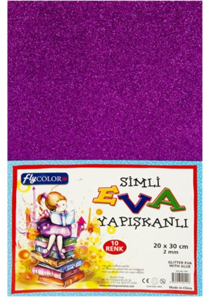 Fly Color Eva Simli Yapışkanlı 10 Lu 20X30 cm