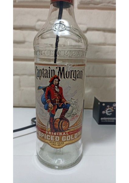 Tasarım Enteresan Salon Şişe Masa Abajur Lamba modelleri