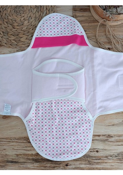 Yenidoğan Mutlu Fil Ailesi Nakışlı Çıt Çıt Kapamalı Bebek Kundak fiyatları