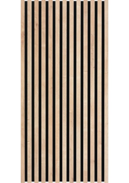 Akustik Ahşap Duvar Paneli - Safir Meşe - 60 x 120 cm