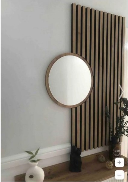Akustik Ahşap Duvar Paneli - Safir Meşe - 60 x 120 cm fiyatları