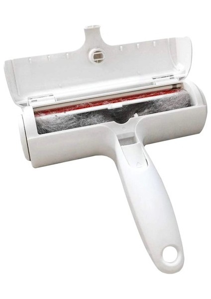 Hazneli Tüy Toplama Rulosu Evcil Hayvan - Elbise Kıl Tüy Toplayıcı - Tarak Hediyeli