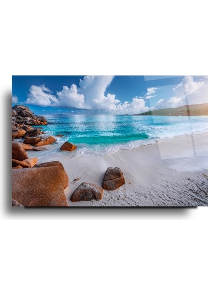 Sahil Cam Tablo | Hediyelik, Dekoratif, Ofis, Mutfak modelleri